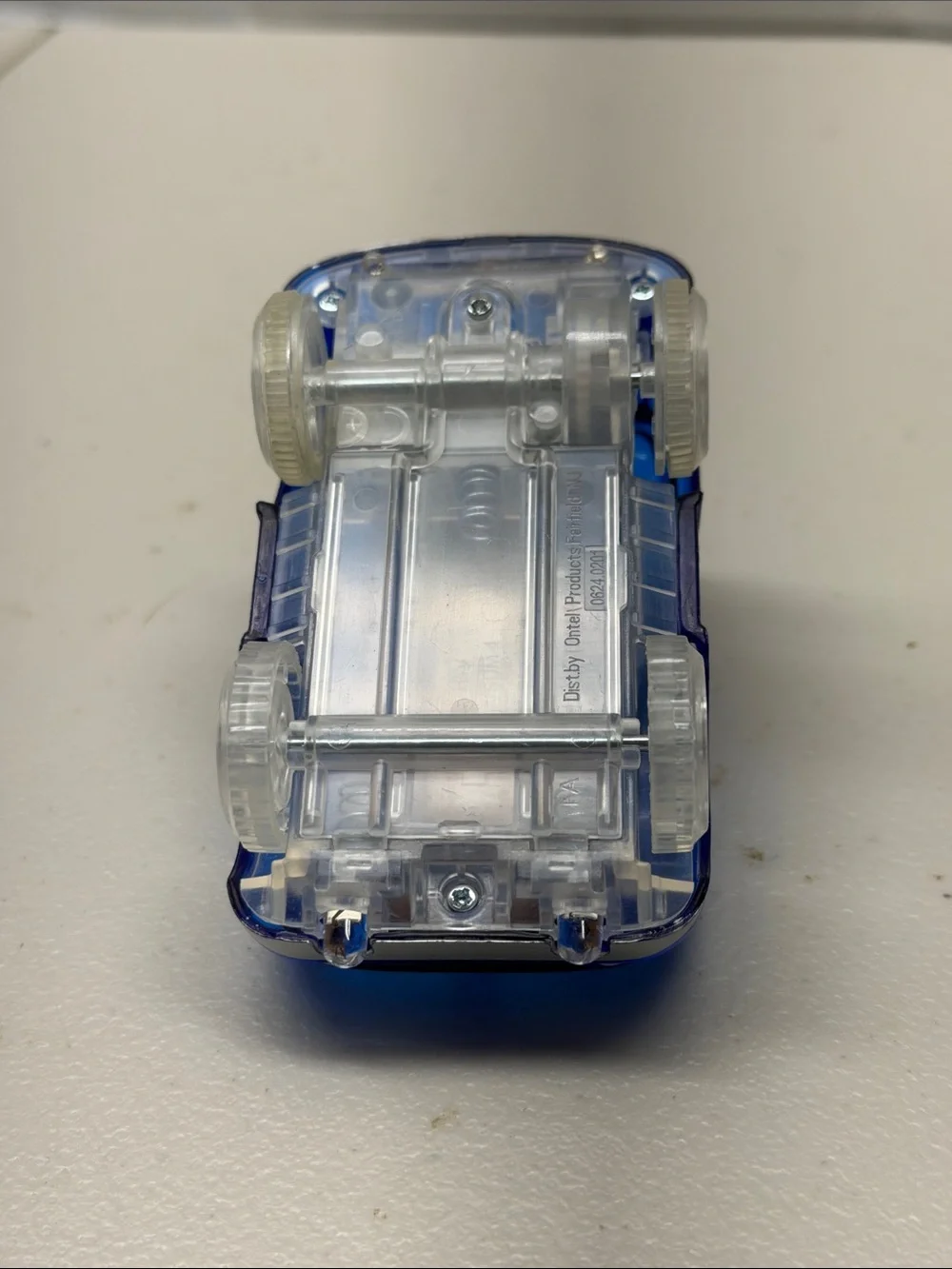 Magic Tracks Blue Racing Car LED Light Up — Tested & Working